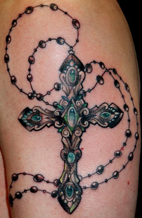 Cross-tatuaggio. Che cosa significa e a chi si adatta?