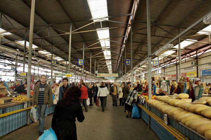 Kaliningrad: mercato centrale della città