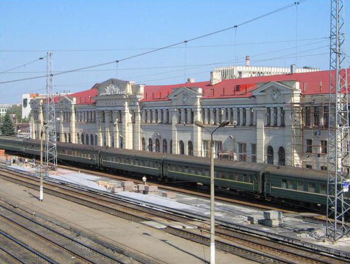 Tula, stazione ferroviaria di Mosca: descrizione