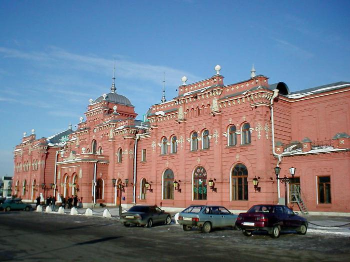 nuova stazione ferroviaria a Kazan 