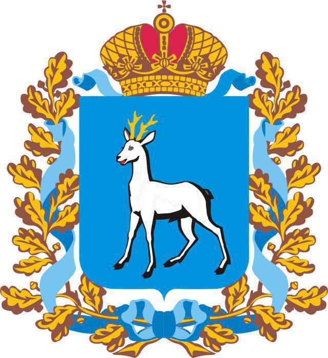 Bandiera e stemma di Samara: descrizione e significato